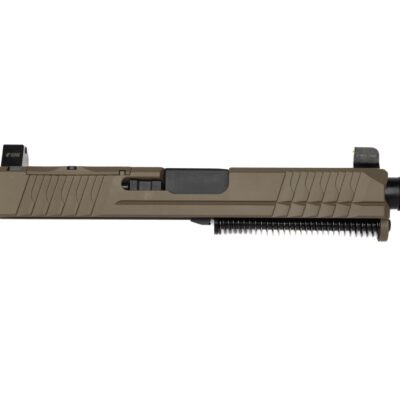 P80 PF940C/ PFC9 Optic Cut Slide w/ Threaded Barrel, Suppressor Night