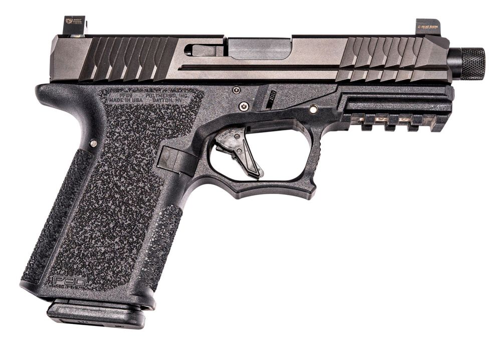 Polymer80 PFC9 Compact Threaded 9mm Black Pistol