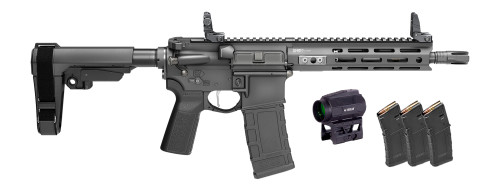 Springfield Armory SAINT Victor SBA3 .300 Blackout Black Pistol
