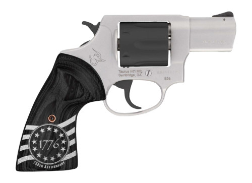 Taurus 856 1776 250th Anniversary .38 Special Stainless Steel/Black Revolver