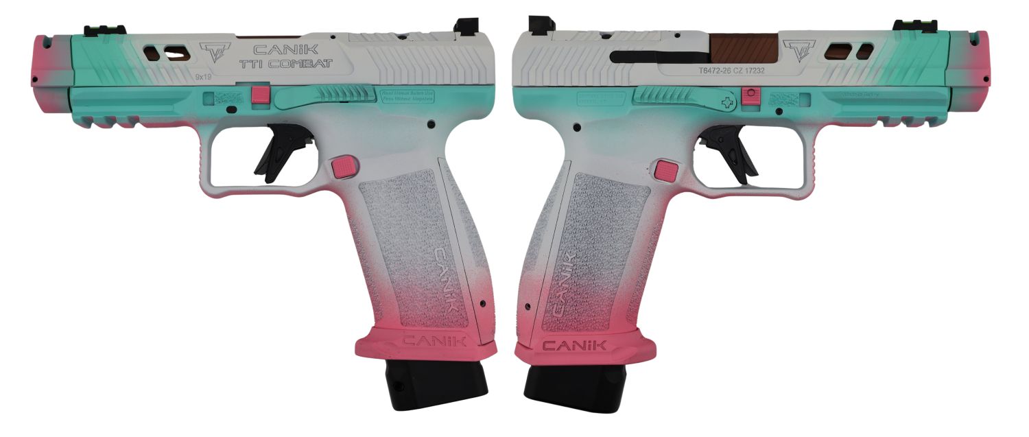 Canik TTI Combat Smoke Tropical 9mm Pistol