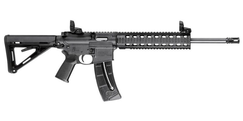 Buy MP15-22 22LR Black Semi-Auto Rimfire Rifle with Magpul MOE Outfits ...