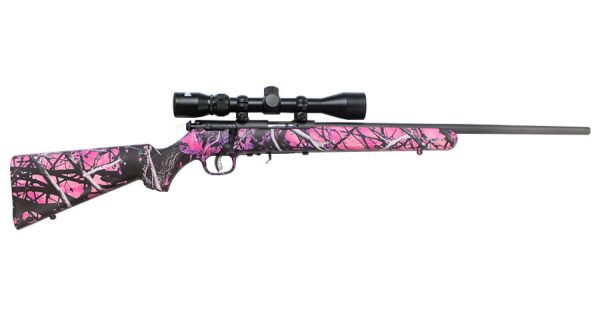 93R17 FXP 17 HMR Rifle with Muddy Girl Camo Stock