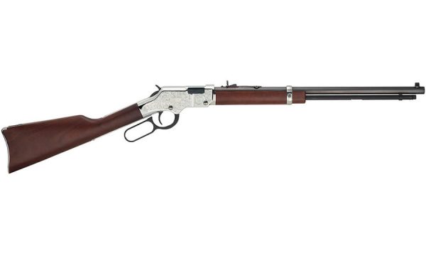 Silver Eagle 22 Mag Engraved Lever Action Rifle