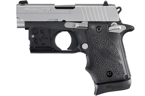 P238 Two-Tone 380 ACP Centerfire Pistol with Viridian R5 Red Laser