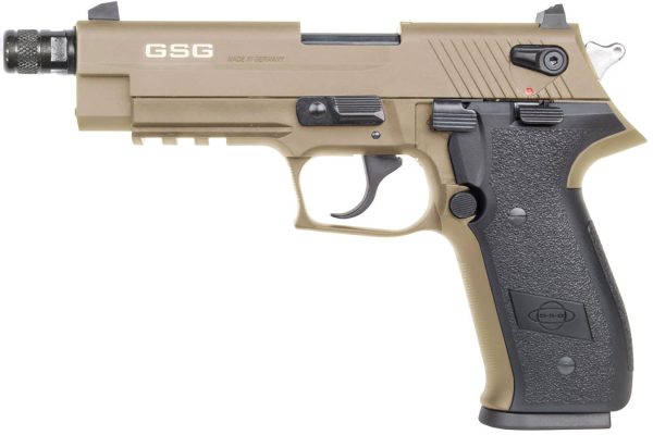 Firefly 22LR DA/SA Flat Dark Earth (FDE) Rimfire Pistol with Threaded Barrel