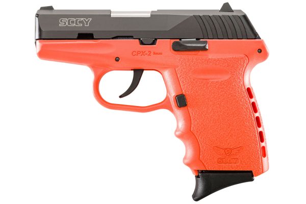 CPX2 9mm Orange Frame Pistol with Black Slide