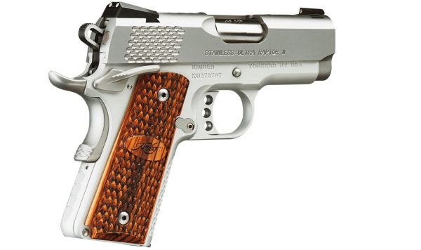 Stainless Ultra Raptor II 9mm with Night Sights