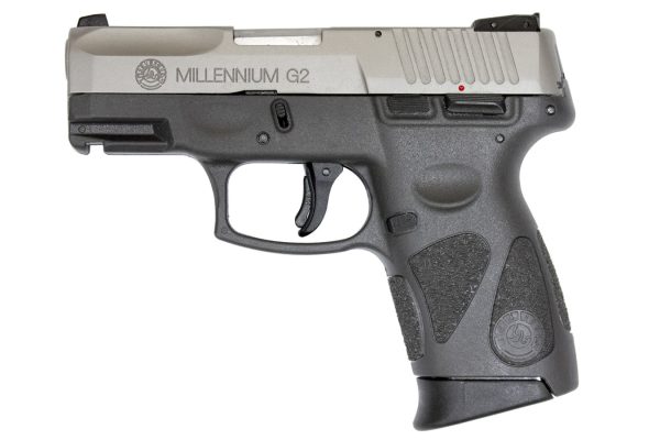 PT-111 Millennium G2 9mm Pistol with Stainless Slide and Gray Frame