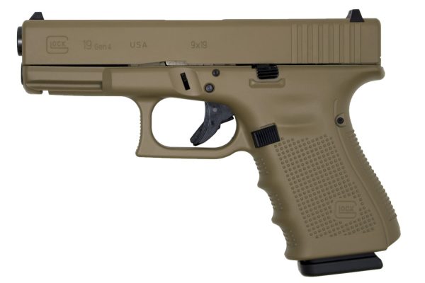 19 Gen4 9mm 15-Round Pistol with Combat Coyote Tan Cerakote Finish