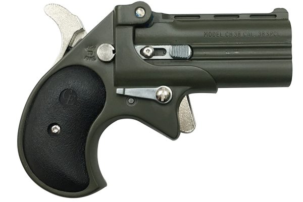 .38 Special Big Bore Derringer with OD Green Cerakote Finish