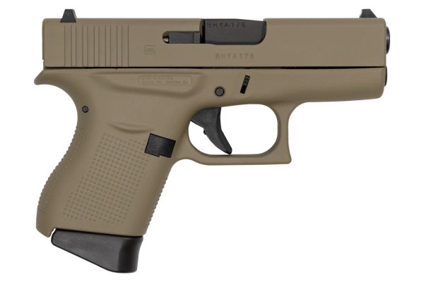 43 9mm Flat Dark Earth Cerakote Single Stack Pistol