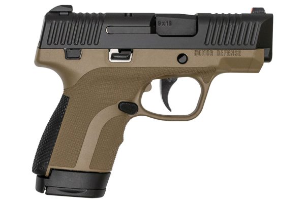 Honor Guard 9mm Sub-Compact Pistol with FDE Grip Frame