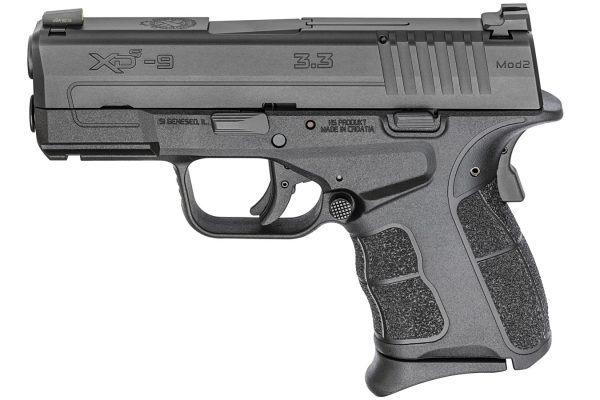 XDS Mod.2 3.3 Single Stack 9mm Carry Conceal Pistol with Tritium Front Sight