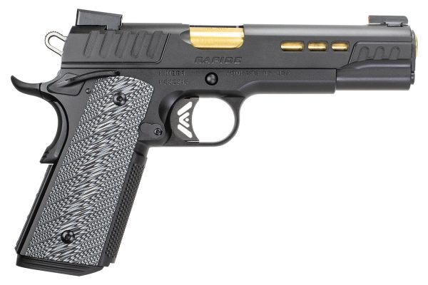 RAPIDE 10mm 1911 Semi-Auto Pistol with G10 Grips and Front Slide Serrations