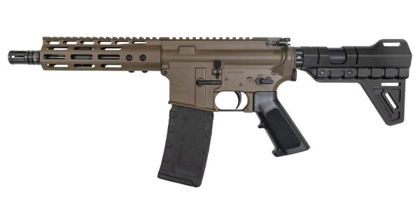 Milsport 5.56mm AR-15 Pistol with M-LOK Handguard and Patriot Brown Finish