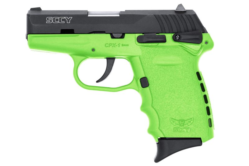 Buy CPX-1 9mm Pistol with Lime Green Frame online - Texas Gun Store